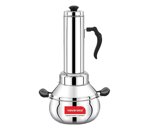 Puttu Maker Puttu Kudam 1.8 Liter Stainless Steel